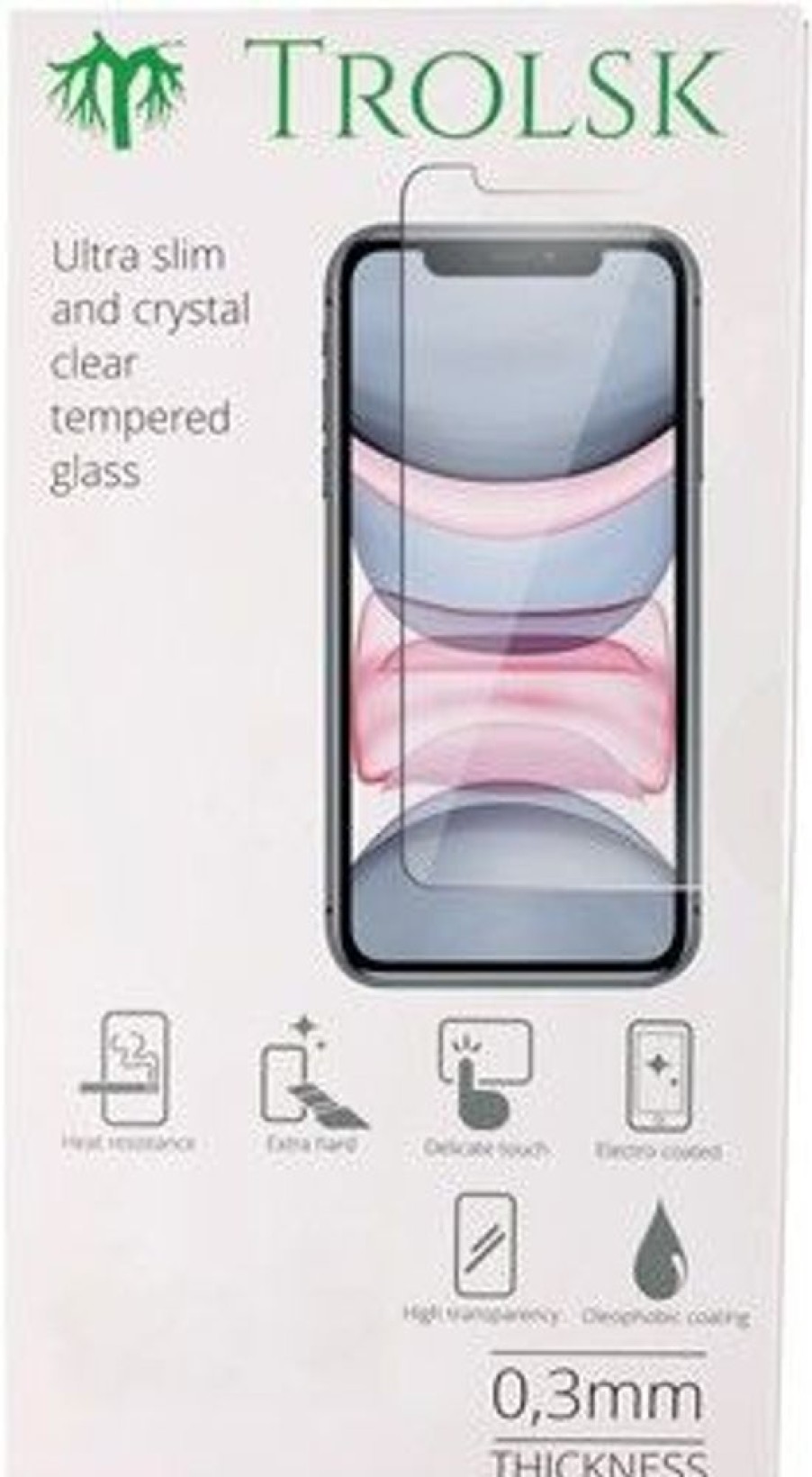 Iphone Trolsk Vanhemmat Laitteet | Trolsk Glass Screen Protector (Iphone 11 Pro Max/Xs Max)