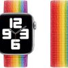 Apple Watch Lippa Series 8 | Lippa Rainbow Colored Nylon Rannekoru (Kello 41/40/38Mm)