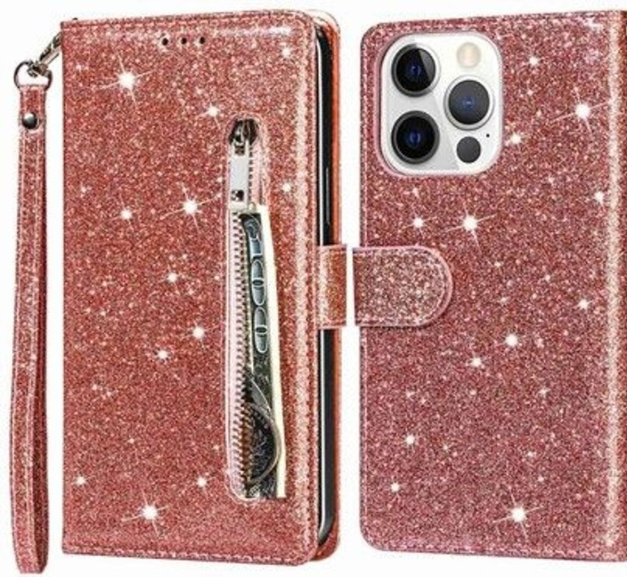 Iphone Trolsk Kuoret & Kotelot | Trolsk Glitter Wallet (Iphone 14 Pro)