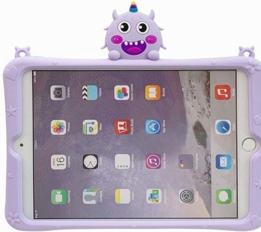 Ipad Trolsk Kuoret & Kotelot | Trolsk Kids Case Hihnalla - Monster (Ipad 10,9 (2022))