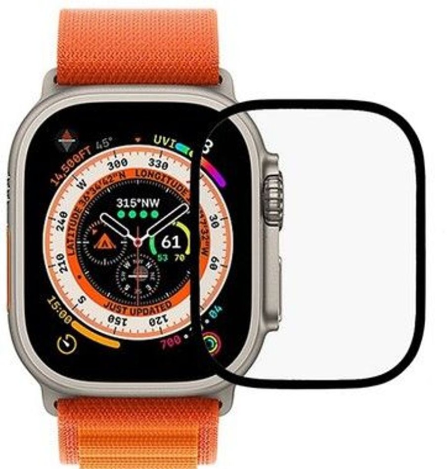 Apple Watch Trolsk Ultra | Trolsk Full Coverage Glass (Watch Ultra 49Mm)