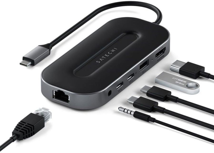 Mac Satechi Haaroittimet | Satechi Usb4 Multiport W2.5G Ethernet