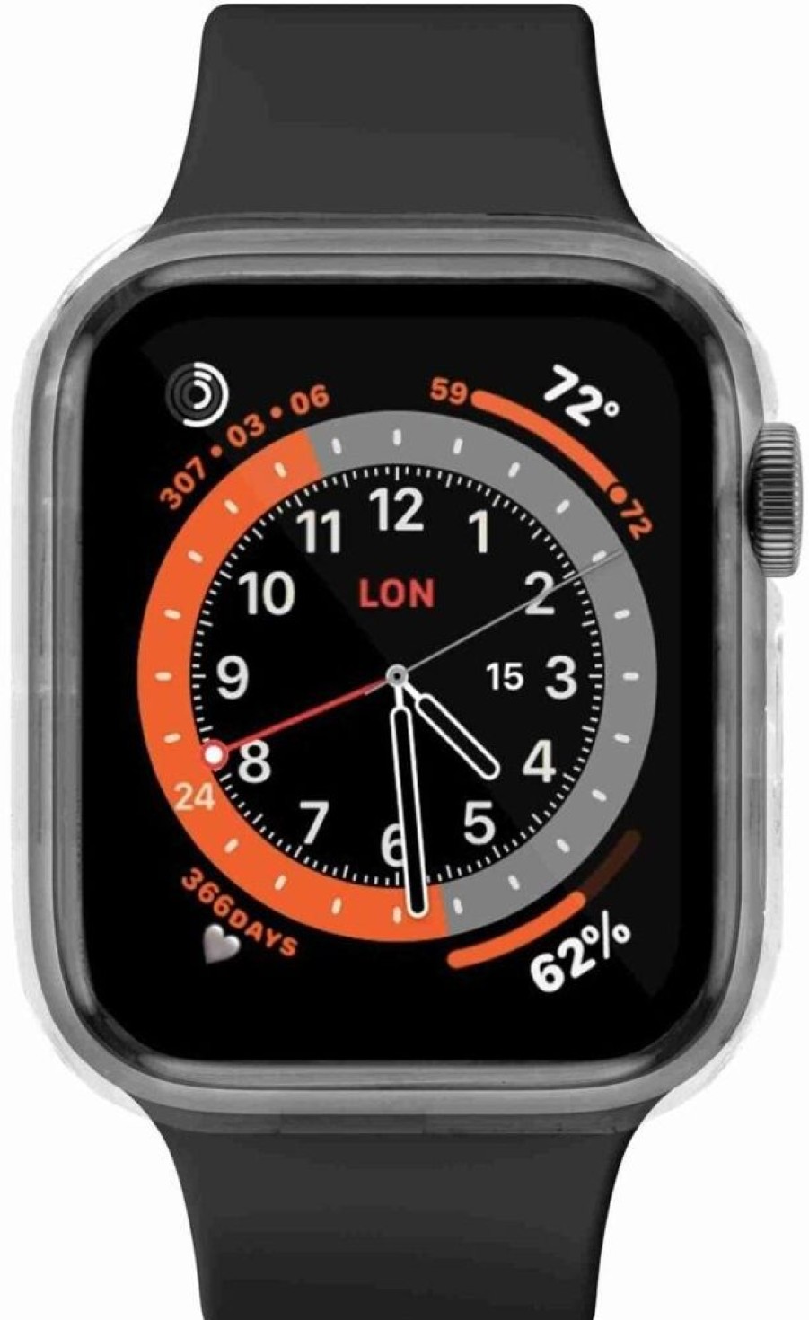 Apple Watch Fixed Sarja 4 | Fixed Pure Clear Case (Watch 40 Mm)