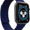 Apple Watch Puro Kasivarsihihna | Puro Icon Link (Watch 49/45/44/42Mm) - Bla