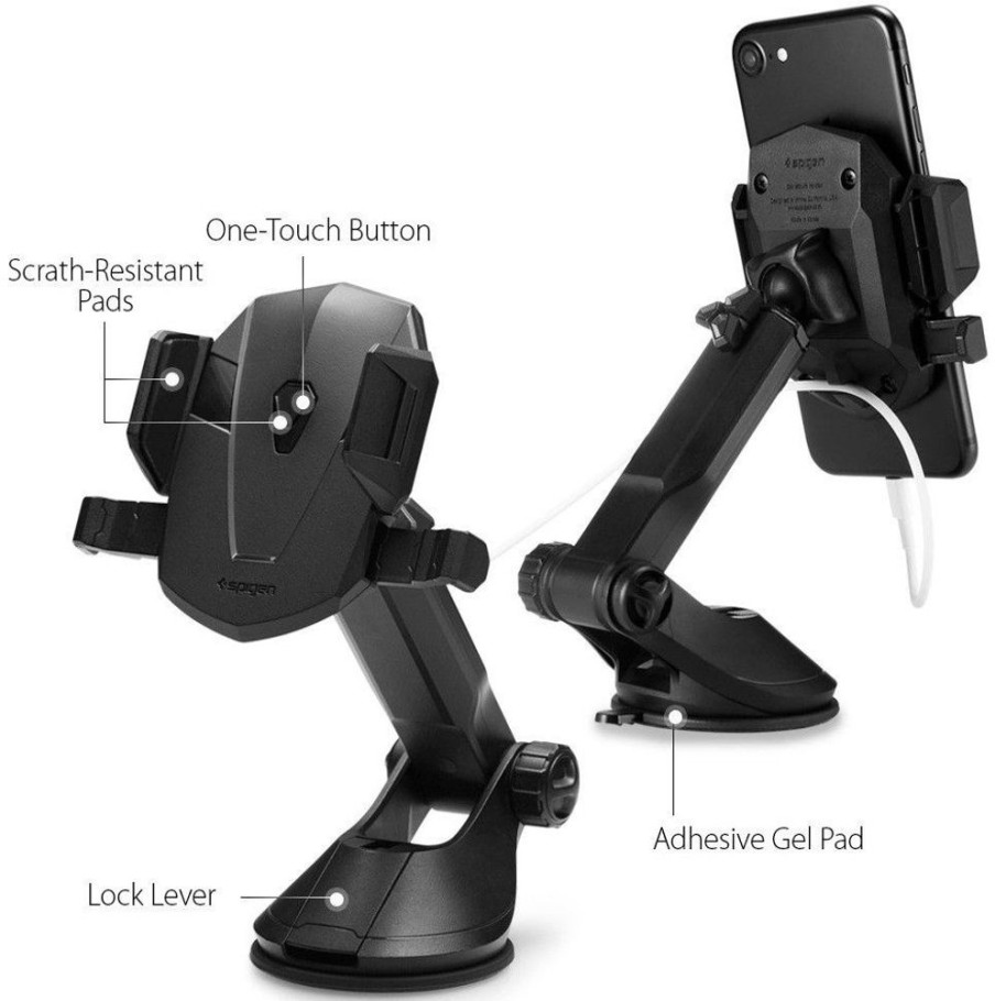 Iphone Spigen Telineet | Spigen Kuel Ap12T Car Mount Holder (Iphone)