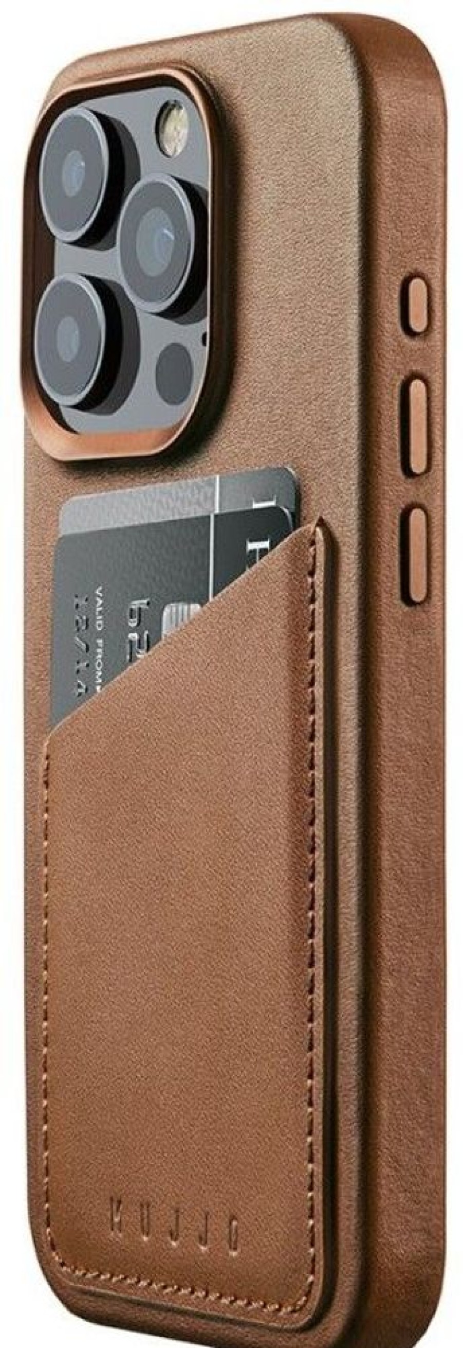 Iphone Mujjo Vanhemmat Laitteet | Mujjo Full Leather Wallet Case (Iphone 15 Pro)