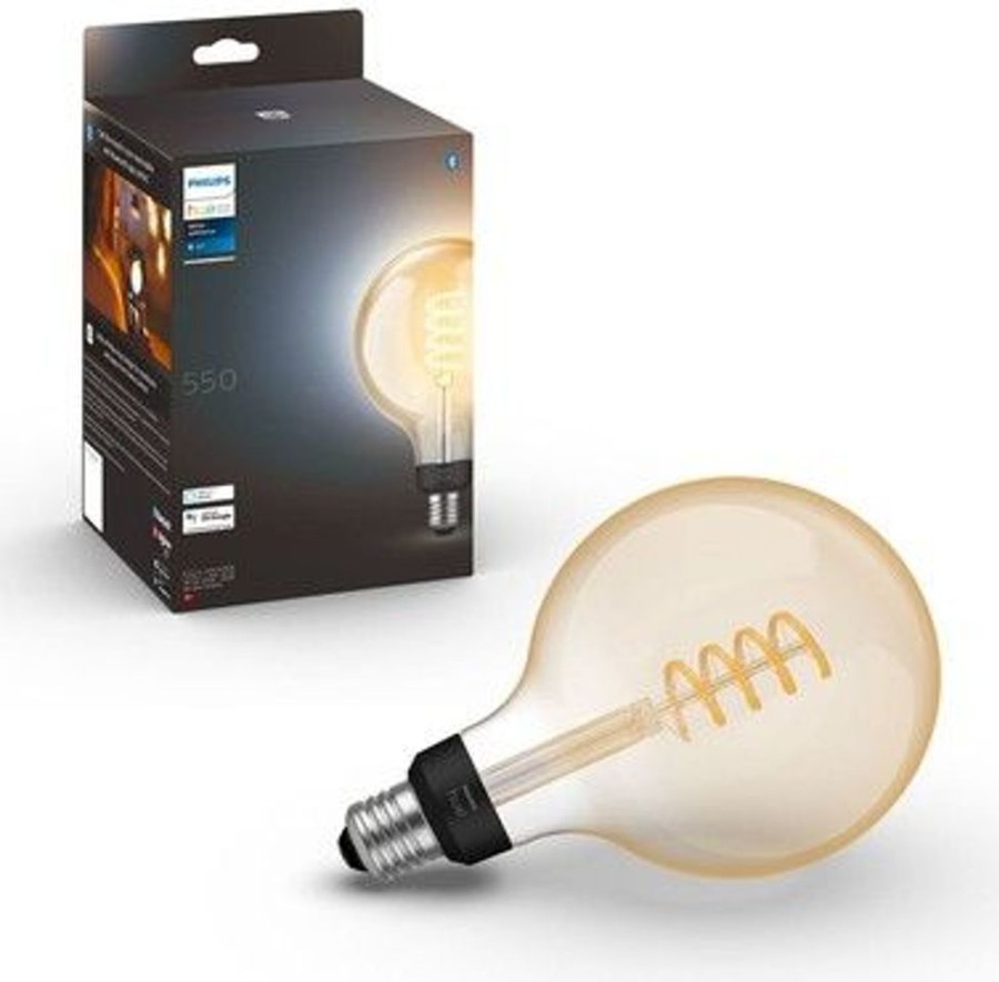 Alykkaat Kodit Philips Valaistus | Philips Hue White Ambiance Filament G125 E27