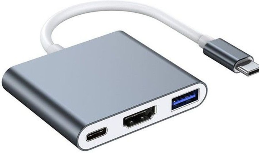 Mac Lippa Haaroittimet | Lippa 3-In-1 87 W Usb-C Hub