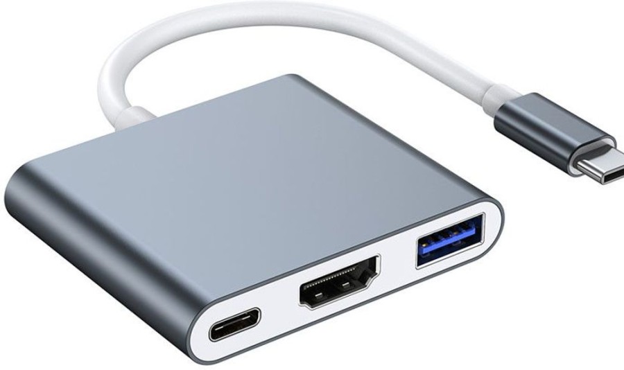 Mac Lippa Haaroittimet | Lippa 3-In-1 87 W Usb-C Hub