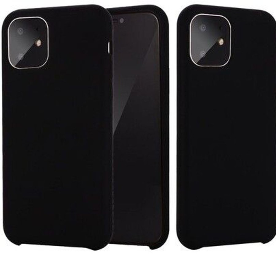 Iphone Trolsk Kuoret & Kotelot | Trolsk Black Silicone Shell (Iphone 11)