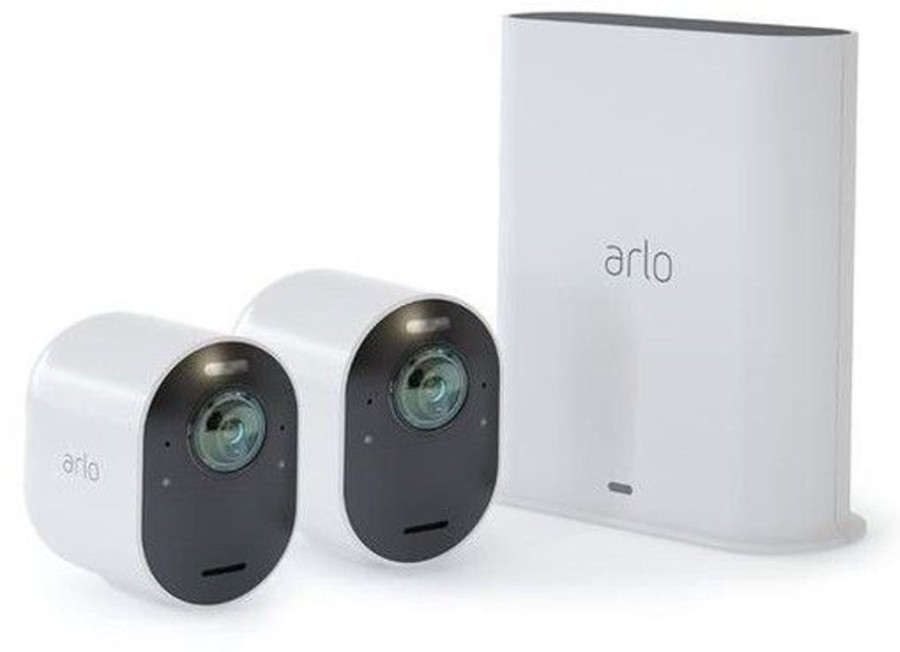 Alykkaat Kodit Arlo Verkkokamerat | Arlo Ultra 4K Uhd Wirefree 2 Camera System Vms5240