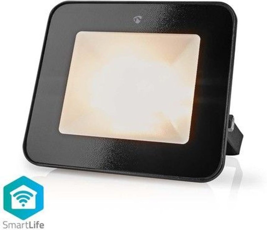 Alykkaat Kodit Nedis Valaistus | Nedis Smartlife Wi-Fi Smart Rgb Floodlight 20W