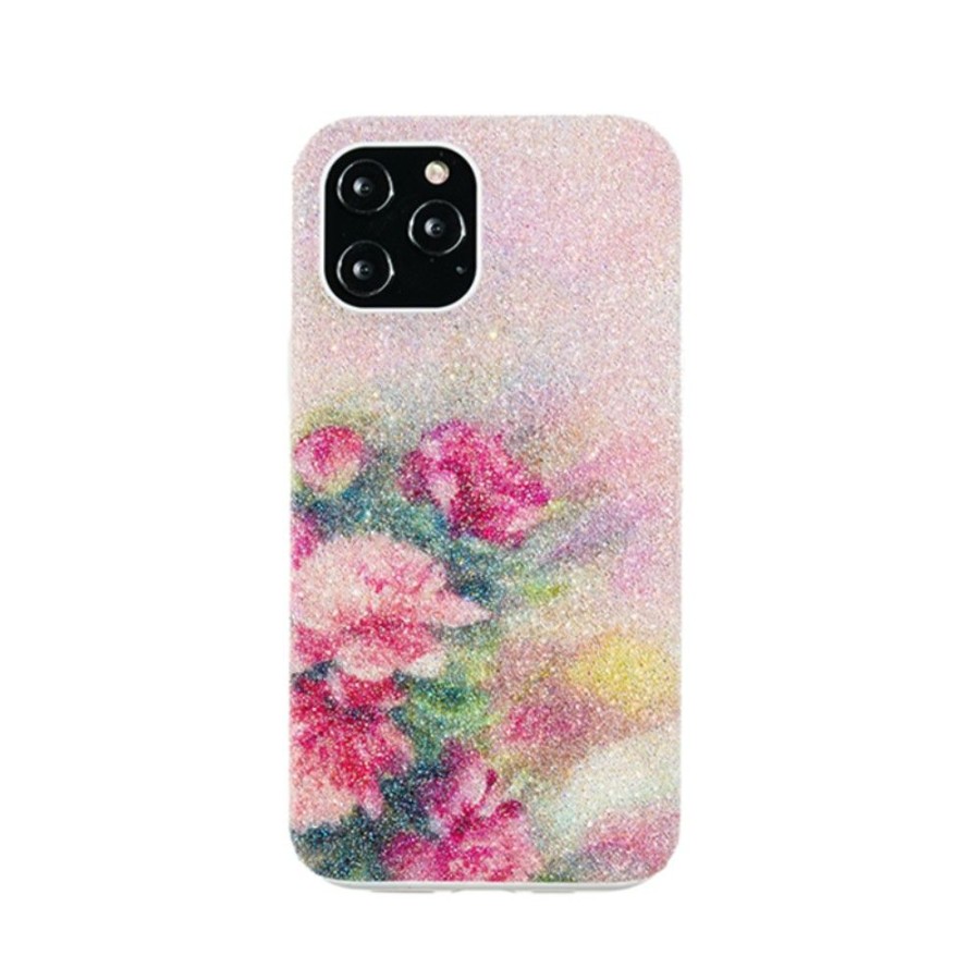 Iphone Kingxbar Kuoret & Kotelot | Kingxbar Glitter Case - Rose Flower (Iphone 12/12 Pro)