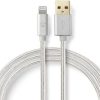 Ipad Nedis Laturit | Nedis Fabritallic Usb-A-Lightning-Kaapeli