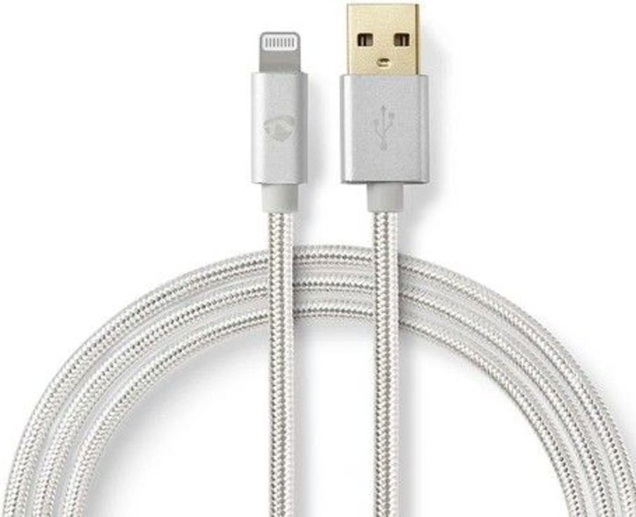 Ipad Nedis Laturit | Nedis Fabritallic Usb-A-Lightning-Kaapeli