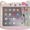 Ipad Trolsk Vanhemmat Laitteet | Trolsk Kids Case Hihnalla - Pink Cat (Ipad 9,7)