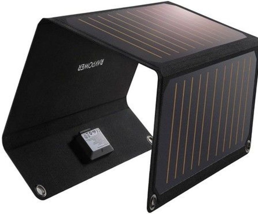 Alykkaat Kodit RAVPower Aurinkopaneelit | Ravpower 21W 2-Port Solar Panel