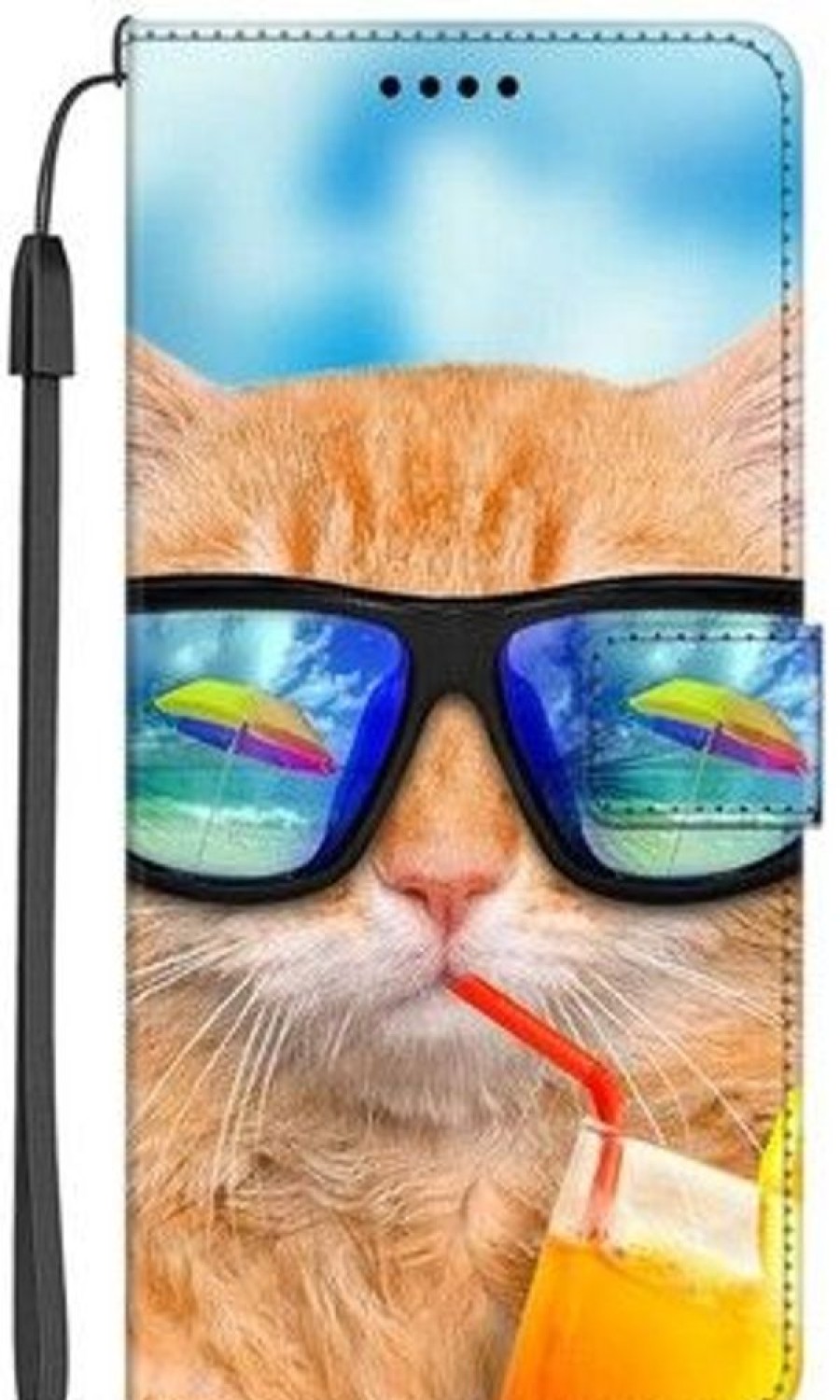 Iphone Trolsk Lastentarvikkeet | Trolsk Drinking Cat Wallet (Iphone 14 Pro)