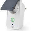 Alykkaat Kodit Nedis Kytkimet | Nedis Smartlife Wi-Fi Outdoor Smart Plug Power Monitorilla