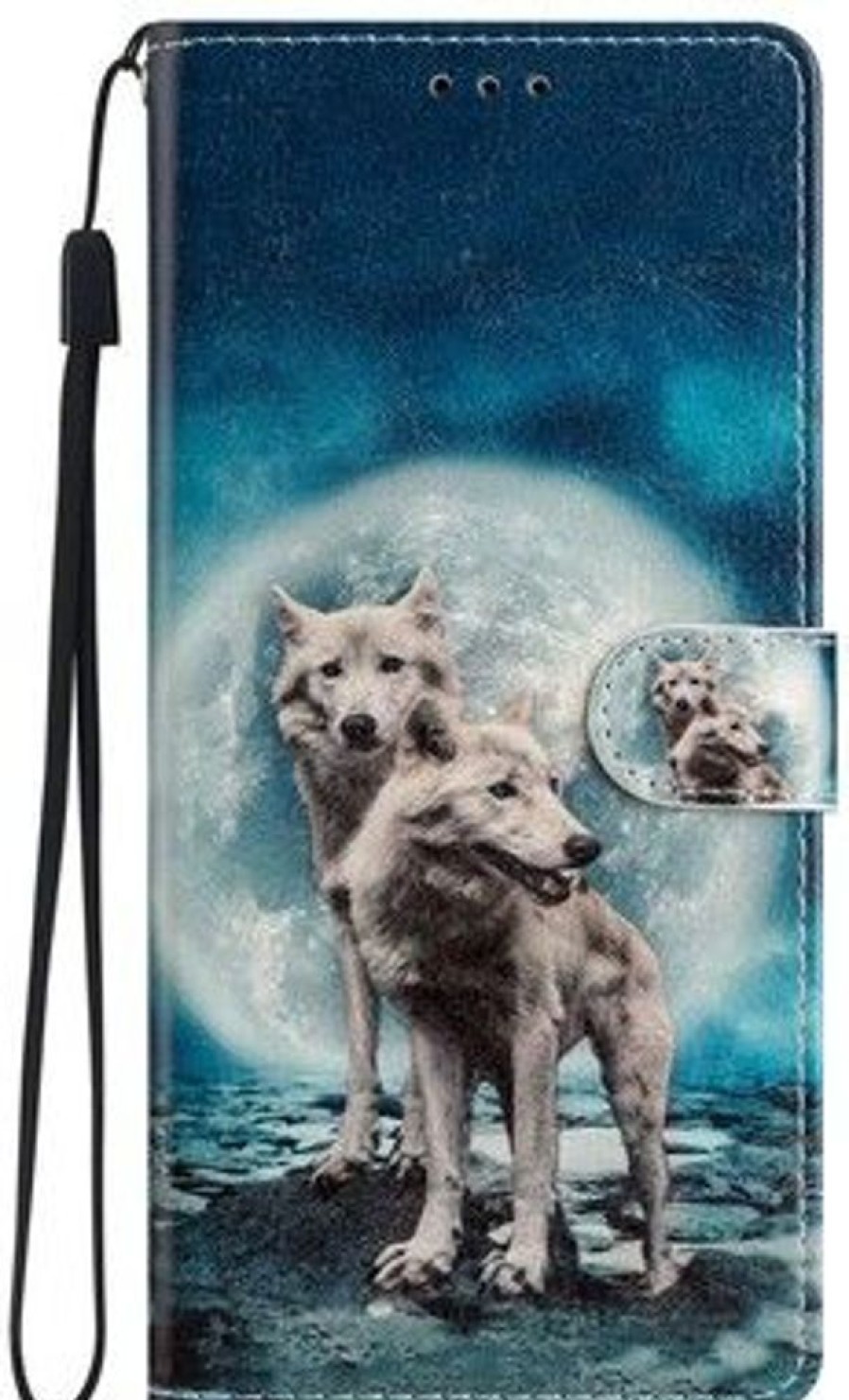 Iphone Trolsk Lastentarvikkeet | Trolsk Two Wolves Wallet (Iphone 14)