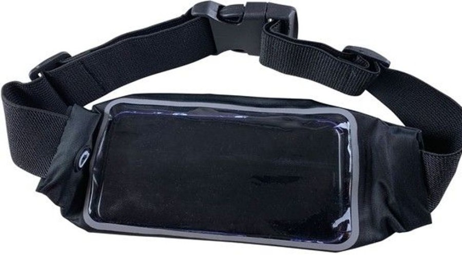 Iphone Trolsk Kuori | Trolsk Sports Phone Waist Bag - Musta