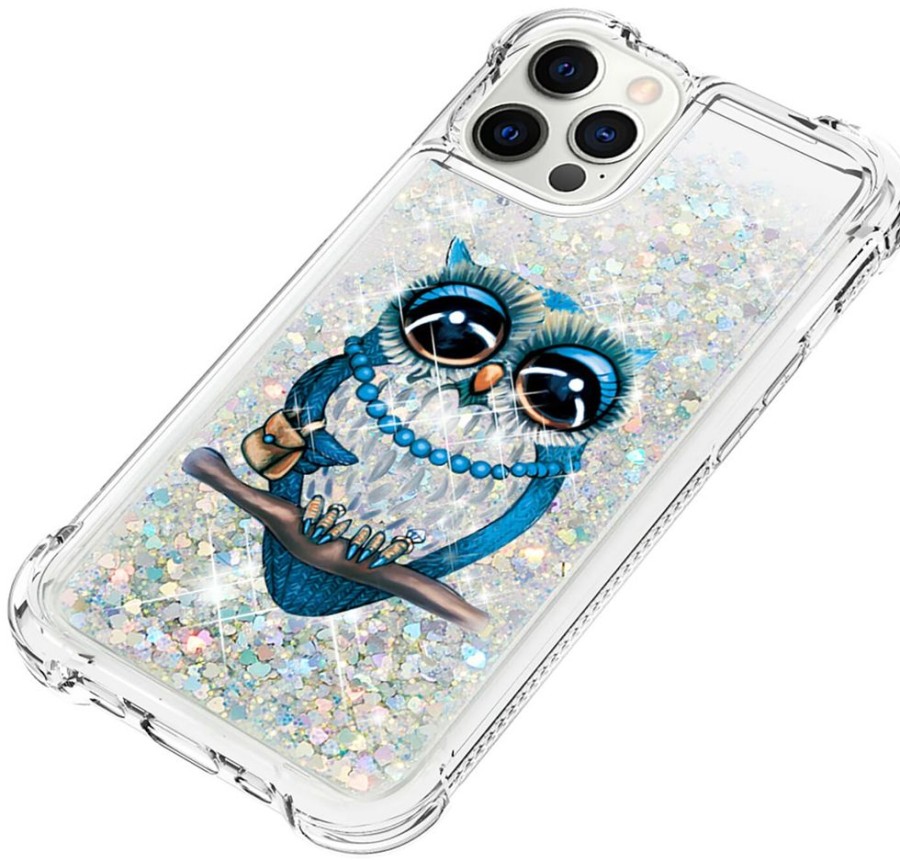 Iphone Trolsk Kuoret & Kotelot | Trolsk Liquid Glitter Case - Pollo (Iphone 12 Pro Max)