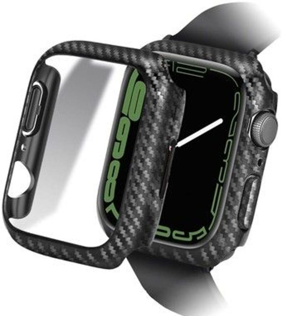 Apple Watch Trolsk Series 7 | Trolsk Carbon Fiber -Kotelo (Kello 41 Mm)