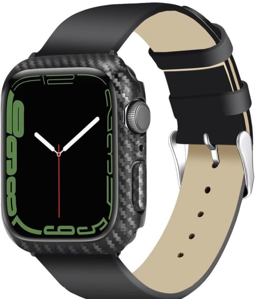 Apple Watch Trolsk Series 7 | Trolsk Carbon Fiber -Kotelo (Kello 41 Mm)