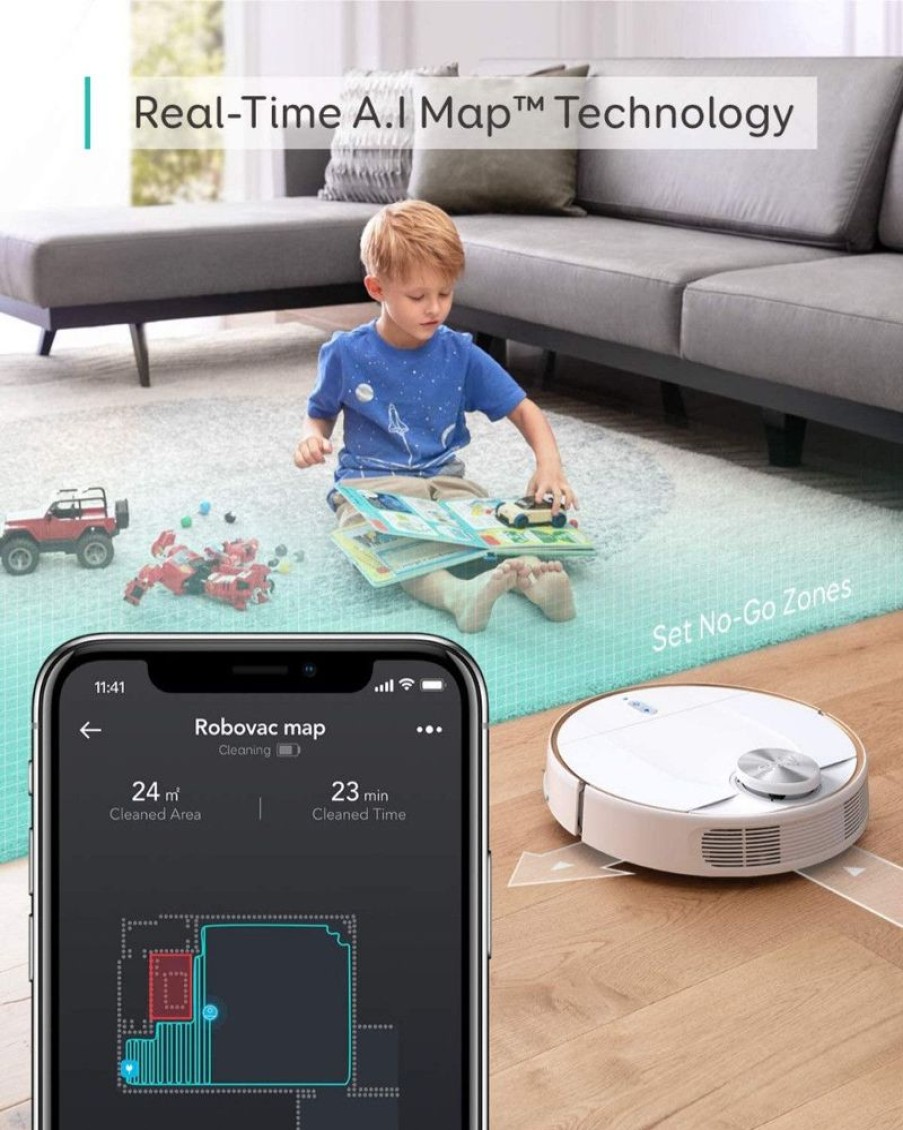 Alykkaat Kodit Eufy Robotti-Imurit | Eufy Robovac L70 Hybrid