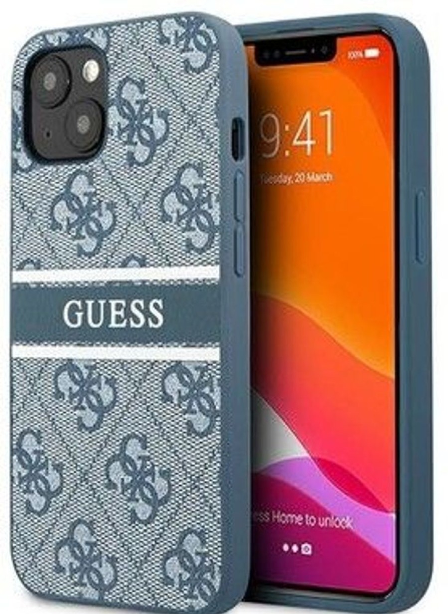 Iphone Guess Kuoret & Kotelot | Guess 4G Stripe -Kotelo (Iphone 13 Mini) - Svart