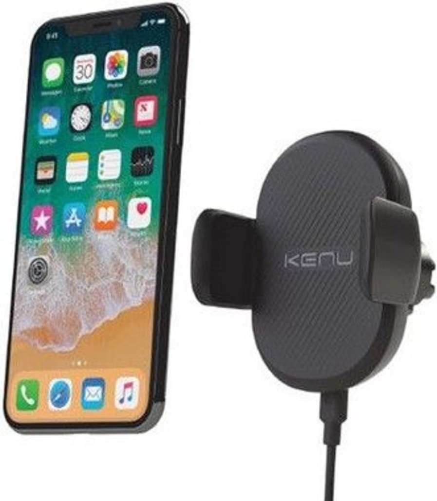 Iphone Kenu Telineet | Kenu Airframe Wireless 10W Vent Mount