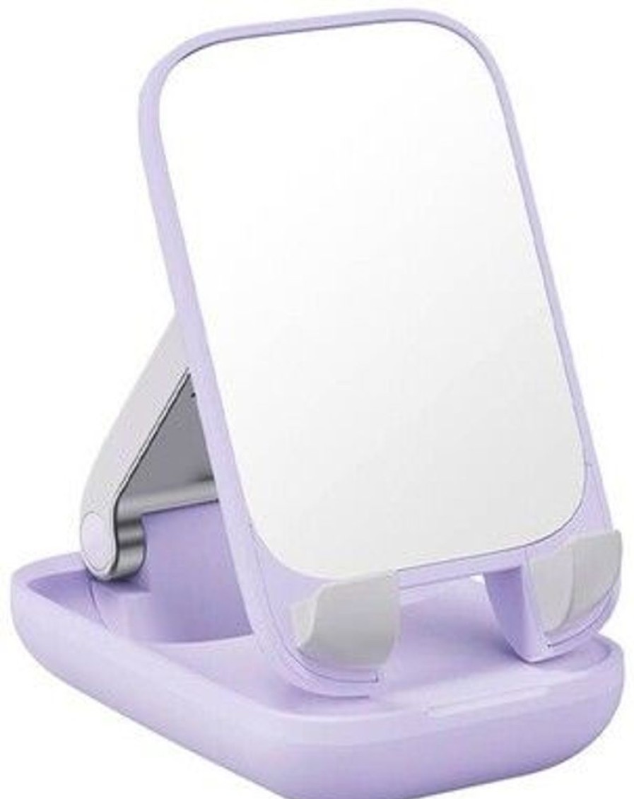 Iphone Baseus Telineet | Baseus Folding Phone Stand With Mirror