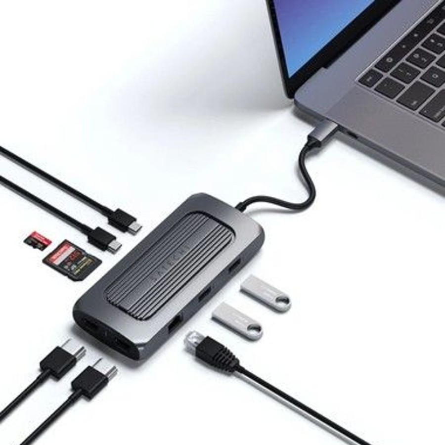 Mac Satechi Haaroittimet | Satechi Usb-C Multiport Mx-Sovitin