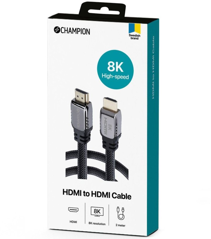 Apple Tv Champion Kaapelit | Champion 8K Hdmi -Hdmi -Kaapeli