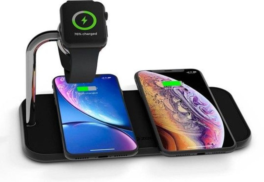 Apple Watch Zens Series 1 | Zens Dual+Watch Aluminium Wireless Charger