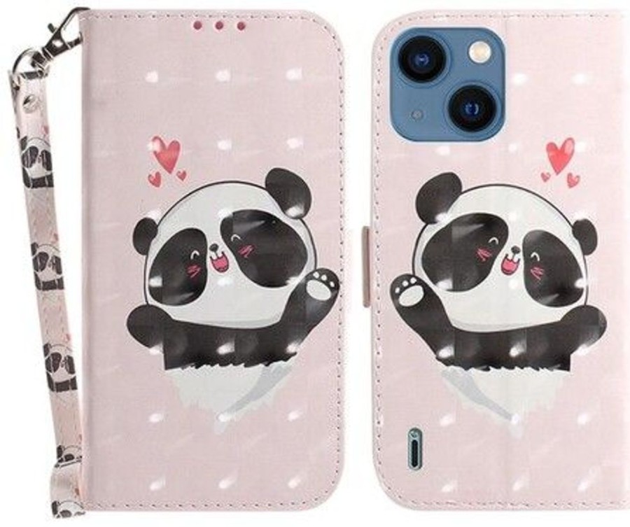 Iphone Trolsk Lastentarvikkeet | Trolsk Cute Panda Wallet (Iphone 15)