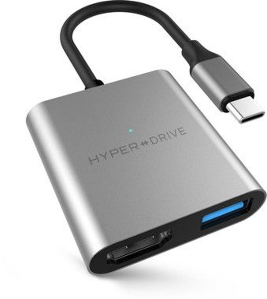 Mac Hyper Haaroittimet | Hyperdrive 3-In-1 Usb-C Hub 4K Hdmi