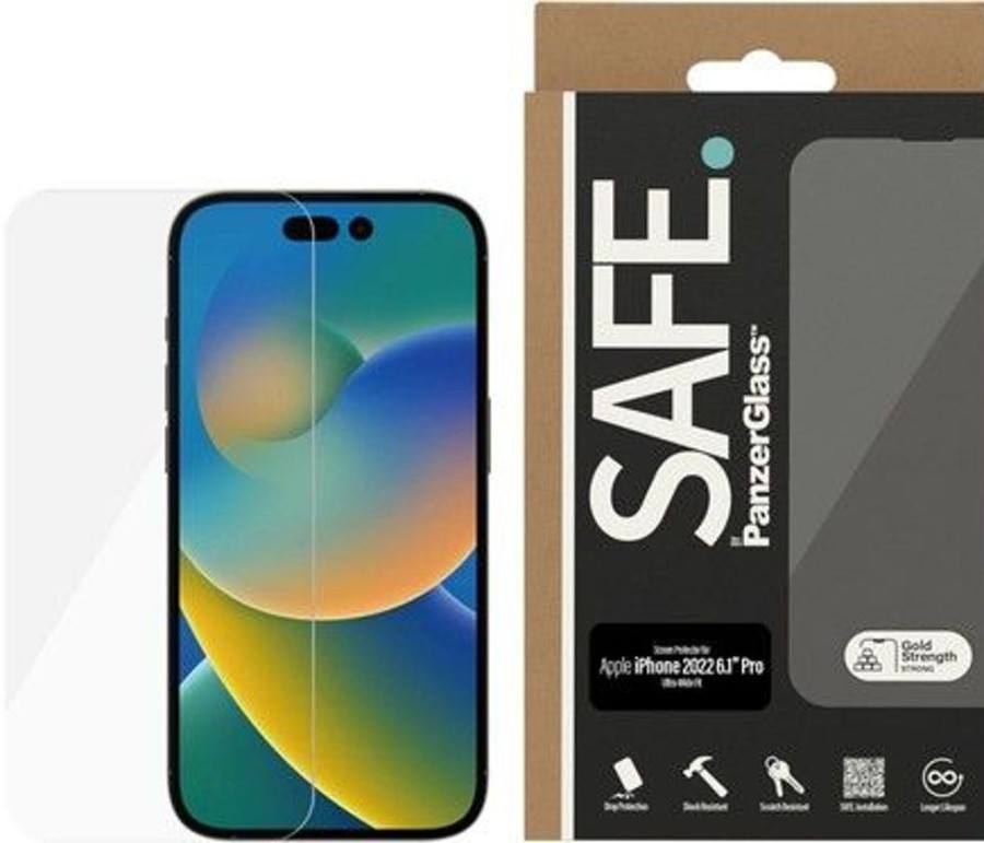 Iphone PanzerGlass Naytonsuojat | Panzerglass Safe Naytonsuoja (Iphone 14 Pro)