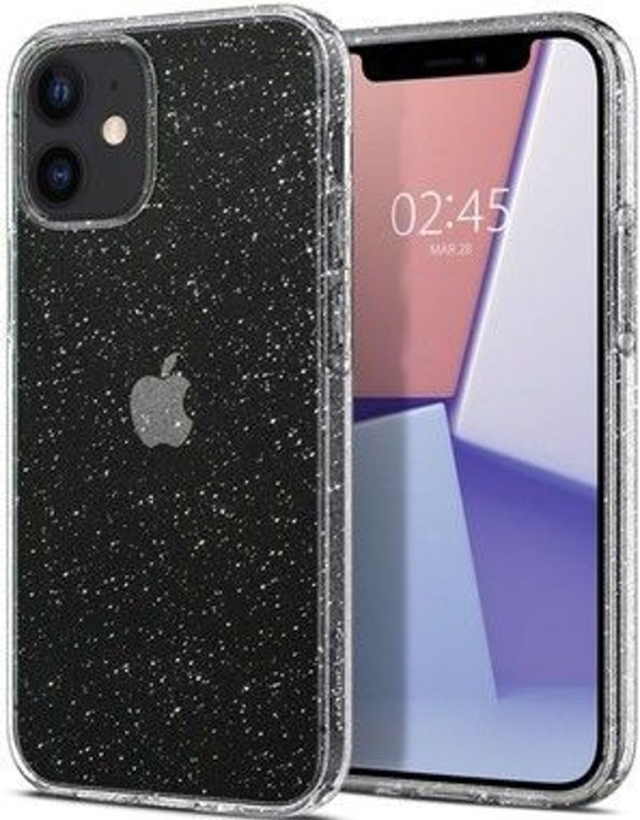 Iphone Spigen Kuoret & Kotelot | Spigen Liquid Crystal Glitter (Iphone 12 Mini) - Lapinakyva