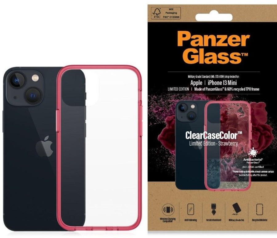 Iphone PanzerGlass Kuoret & Kotelot | Panzerglass Clearcase (Iphone 13 Mini)