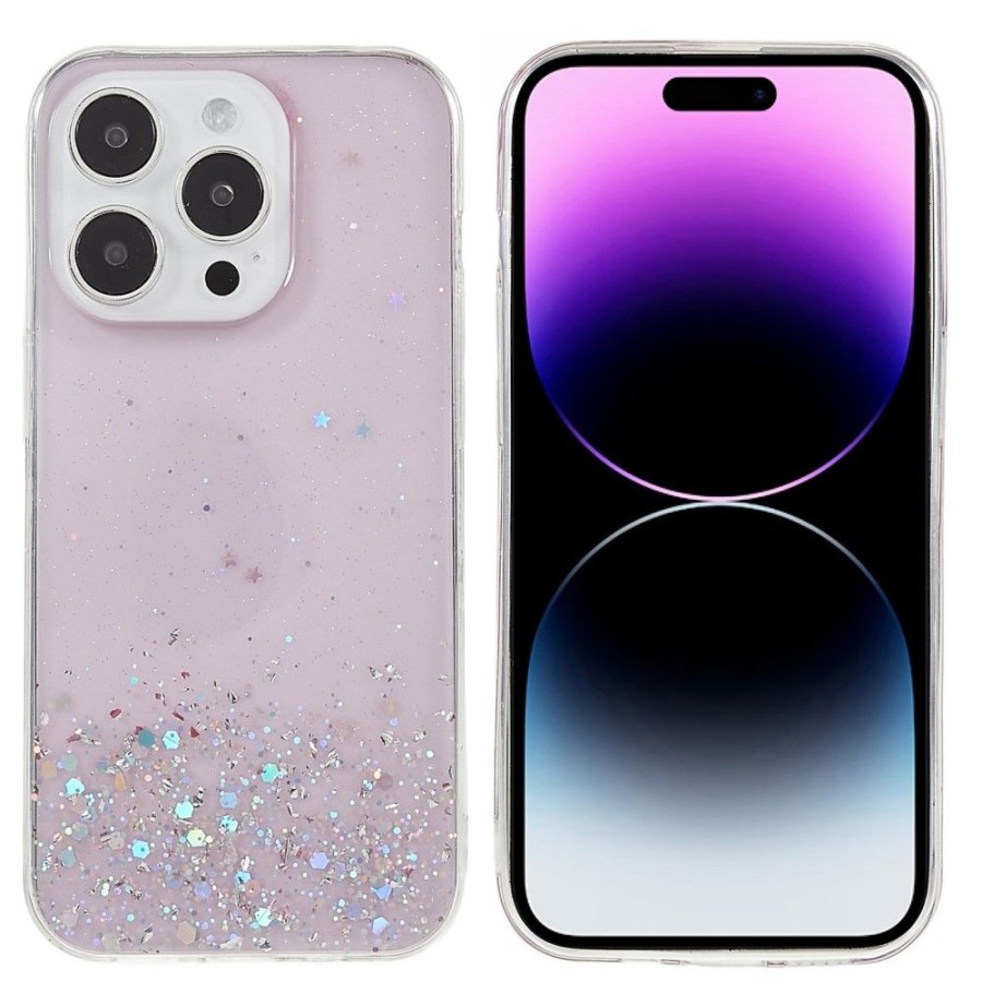 Iphone Trolsk Kuoret & Kotelot | Trolsk Starry Sky Glitter Case (Iphone 14 Pro)