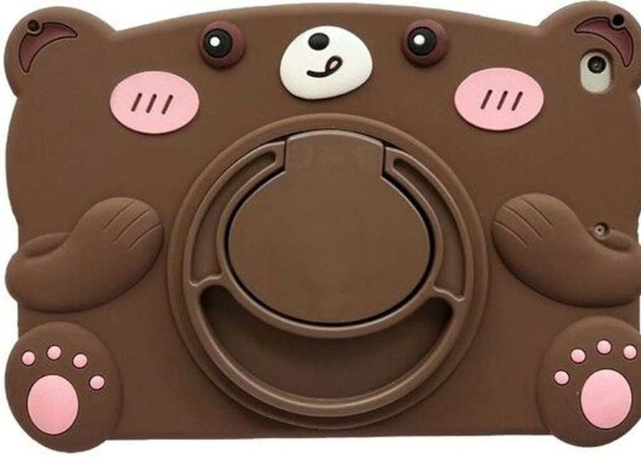 Ipad Trolsk Kuoret & Kotelot | Trolsk Kids Case Hihnalla - Cute Bear (Ipad Mini 6)