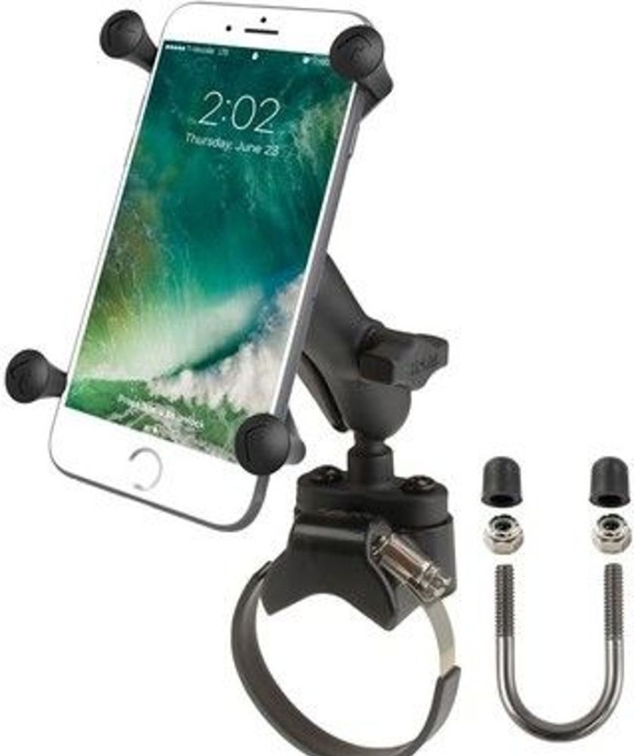 Iphone RAM Mount Telineet | Ram Mount X-Grip Atv/Utv Ohjaustanko (Iphone Max/Plus)