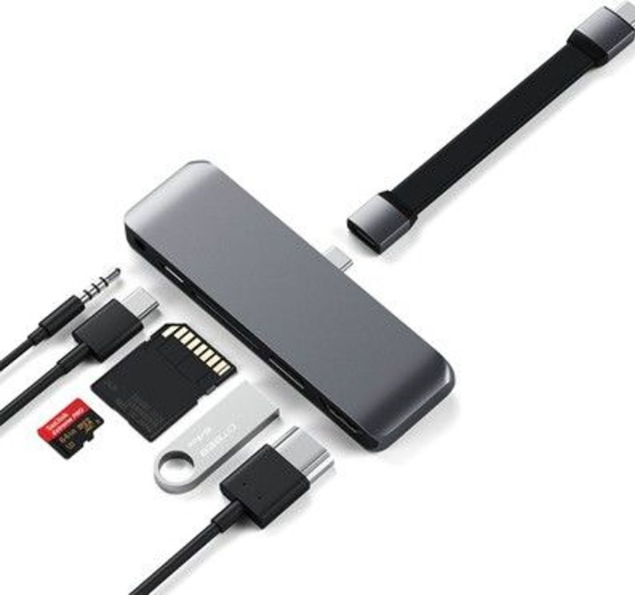 Mac Satechi Haaroittimet | Satechi Usb-C Mobile Pro Hub Sd