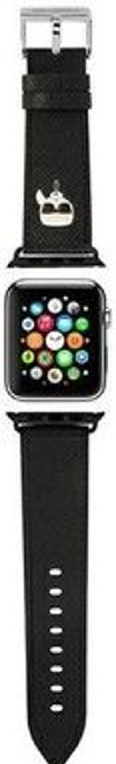 Apple Watch Karl Lagerfeld Kasivarsihihna | Karl Lagerfeld Saffiano -Hihna (Kello 45/44/42Mm)