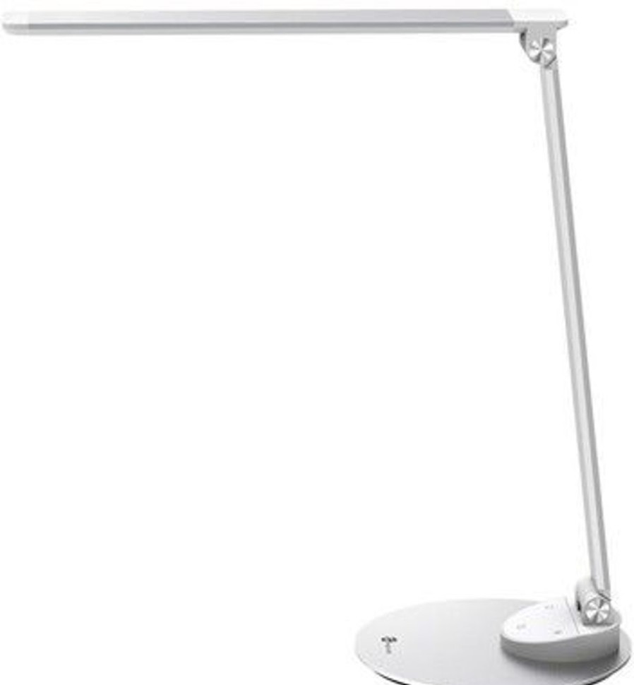 Kotitoimisto TaoTronics Ergonomia | Taotronics Desk Lamp 19 Usb-Liitannalla - Silver