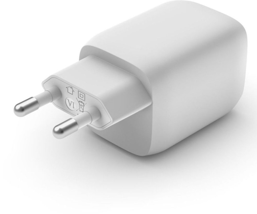 Mac Belkin Lataaminen | Belkin Boostcharge Pro Dual Usb-C Gan -Seinalaturi Pps 65 W:Lla