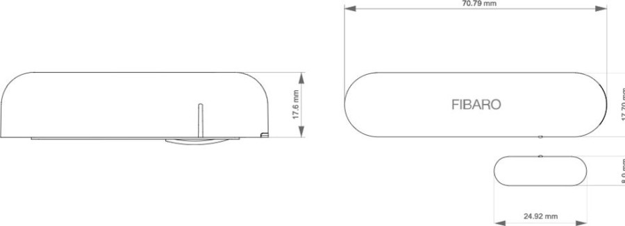 Alykkaat Kodit Fibaro Sensorit | Fibaro Homekit Door/Window Sensor