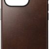 Iphone Nomad Vanhemmat Laitteet | Nomad Modern Horween -Nahkakotelo (Iphone 15 Pro)