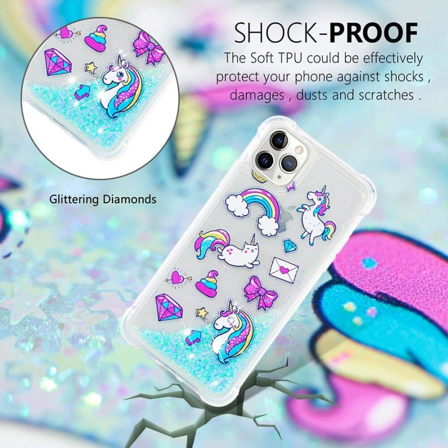 Iphone Trolsk Vanhemmat Laitteet | Trolsk Liquid Glitter Case - Kids Dream (Iphone 11 Pro)